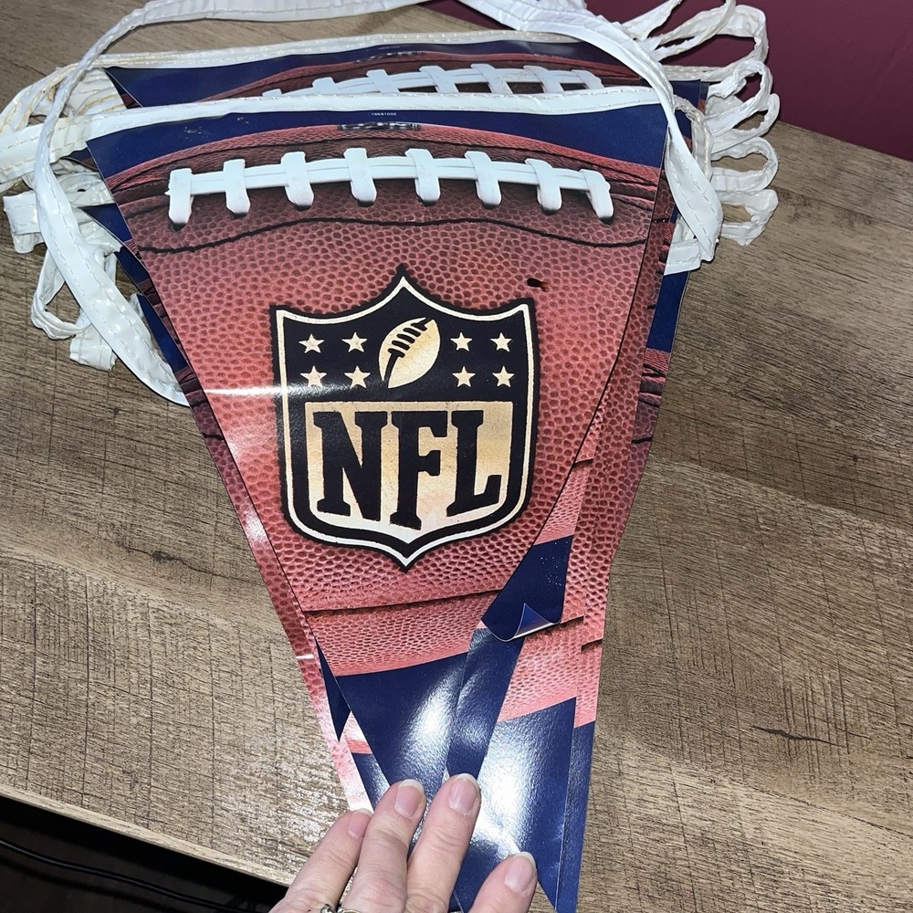 Pennant‎ Banner Flags Triangle Pepsi/NFL Double Sided